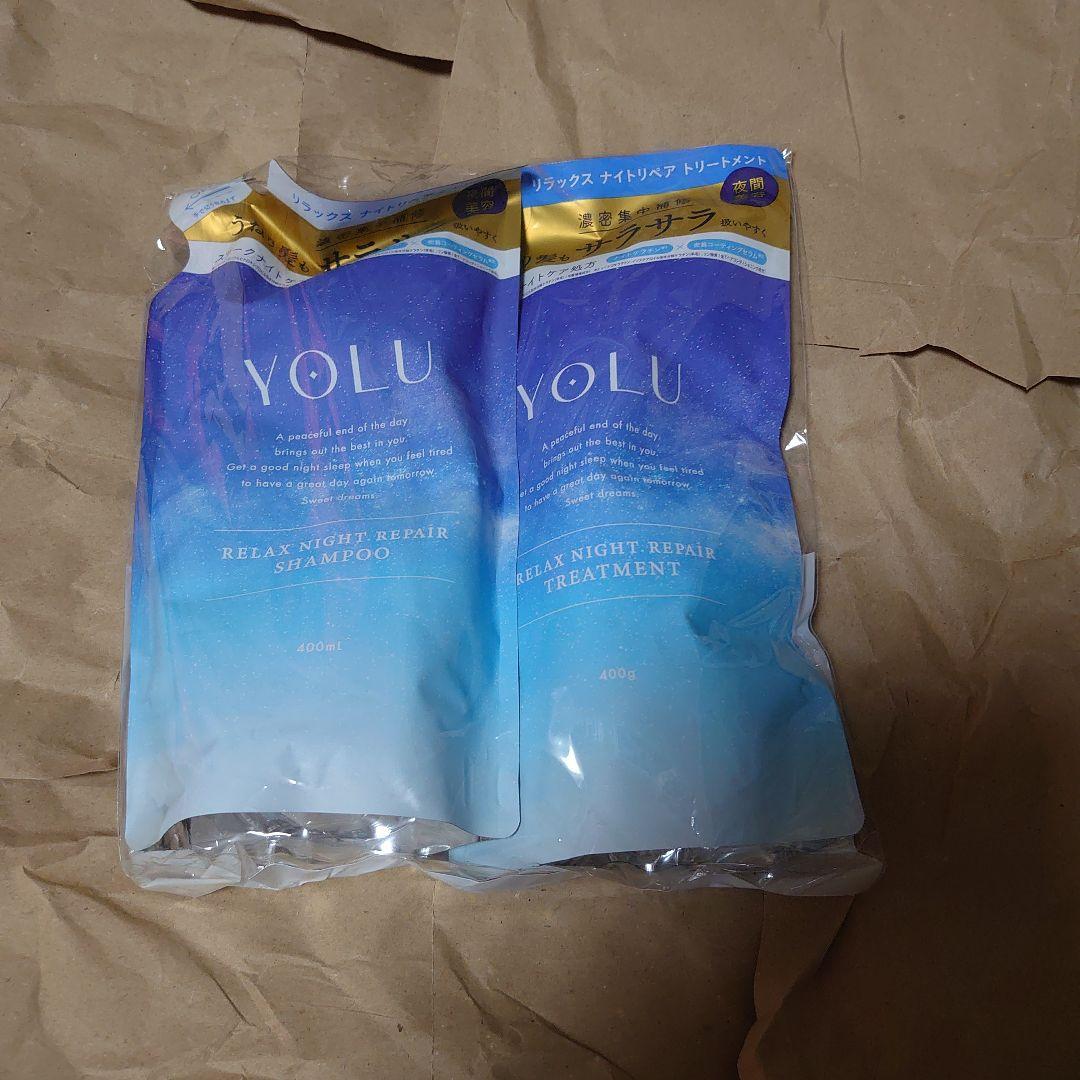 YOLU  リラックスナイトリペア シャンプー＋トリートメントセット  詰め替え