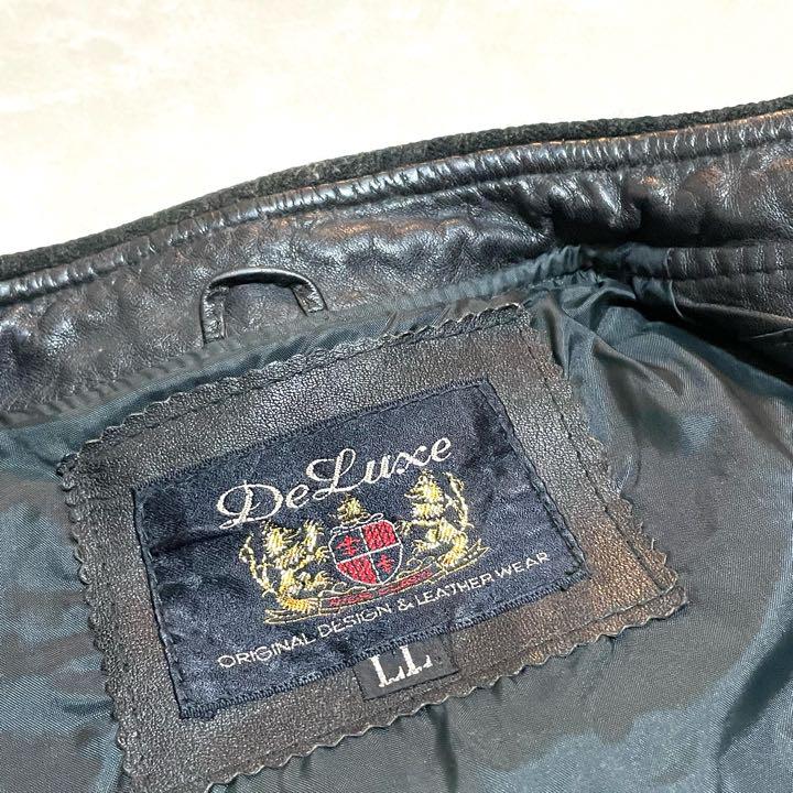 ヴィンテージ DeLuxe シングルライダース ジャケット レザー ブルゾン 強化 ジャケット レザー ブルゾン ヴィンテージ DeLuxe シングルライダース レザージャケット