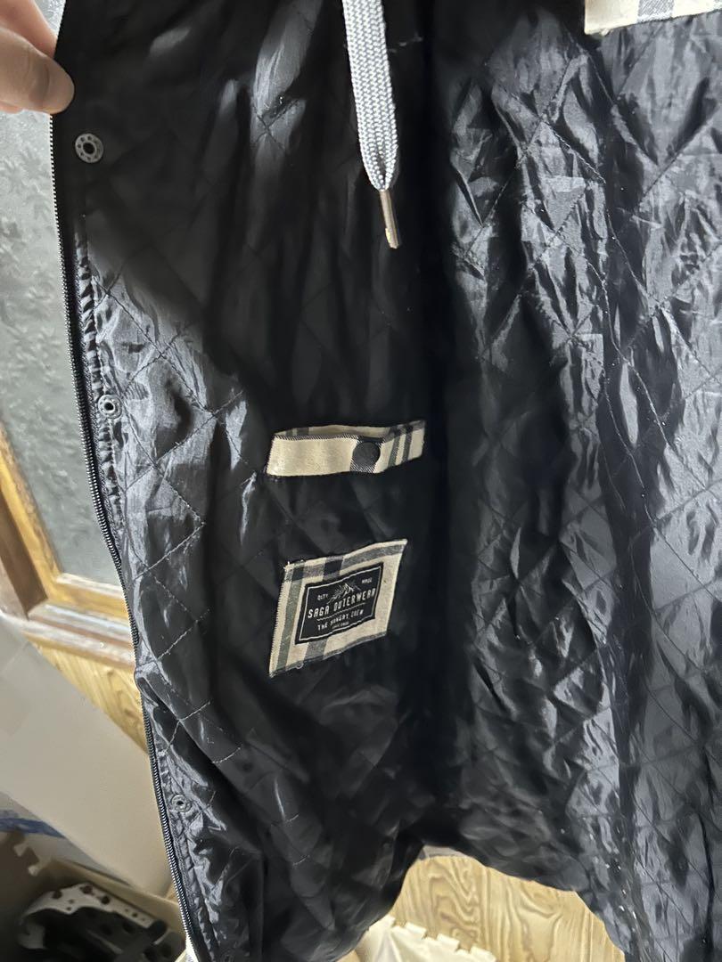 saga outer wear ネルシャツ風ウェア　Lサイズ