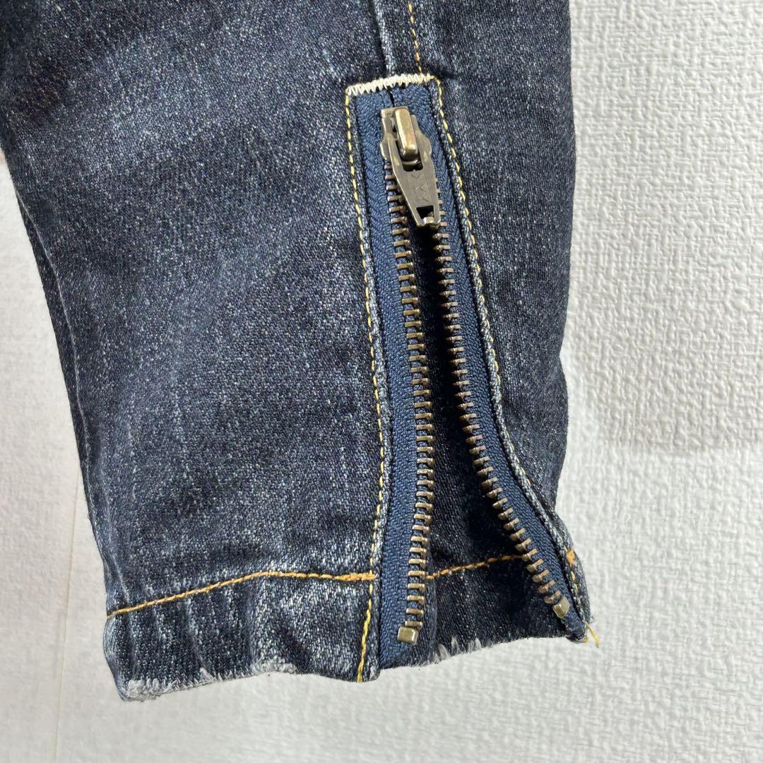 EDWINデニムジャケットダブルライダースGジャンエドウィン古着