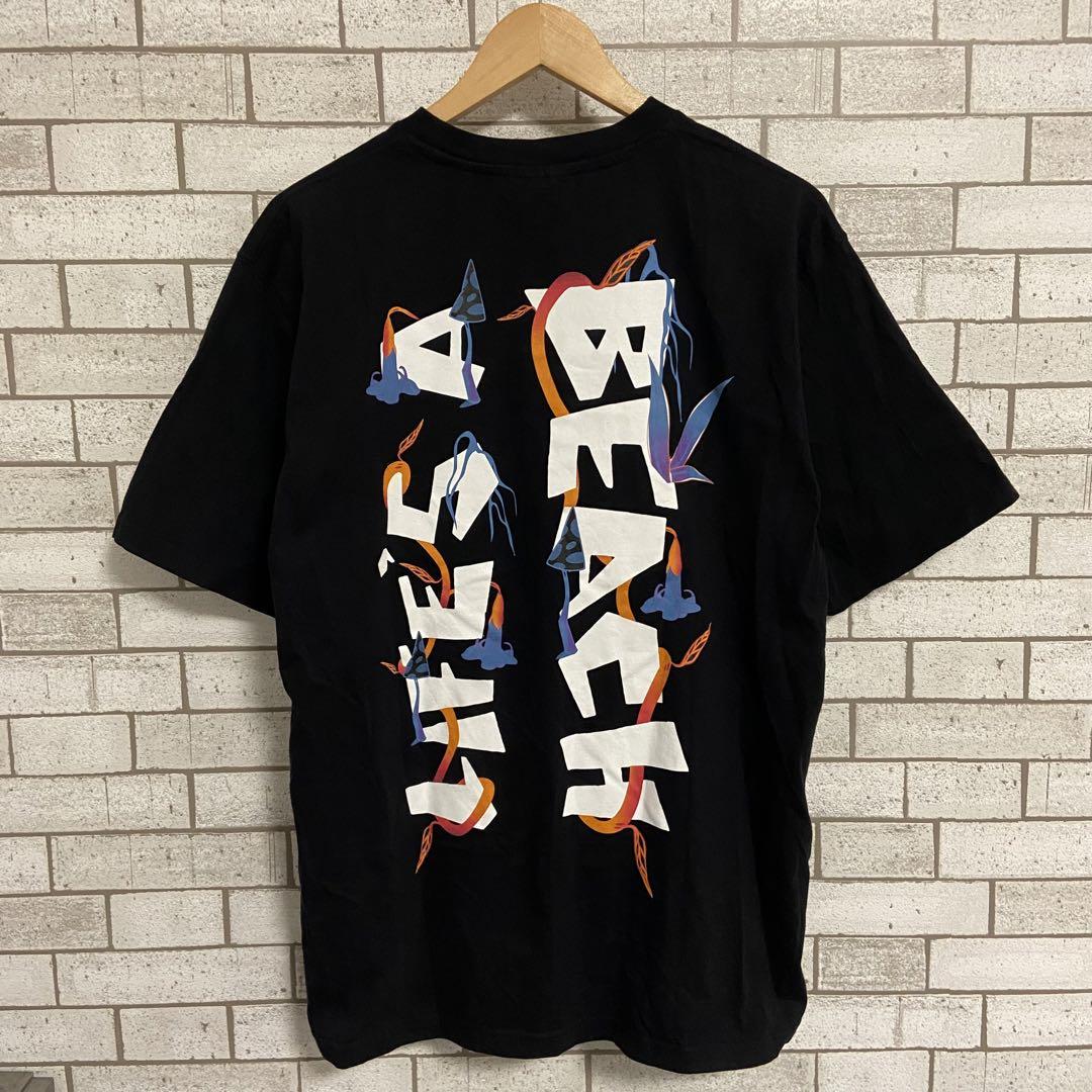 LIFE'S A BEACH ブラック Tシャツ