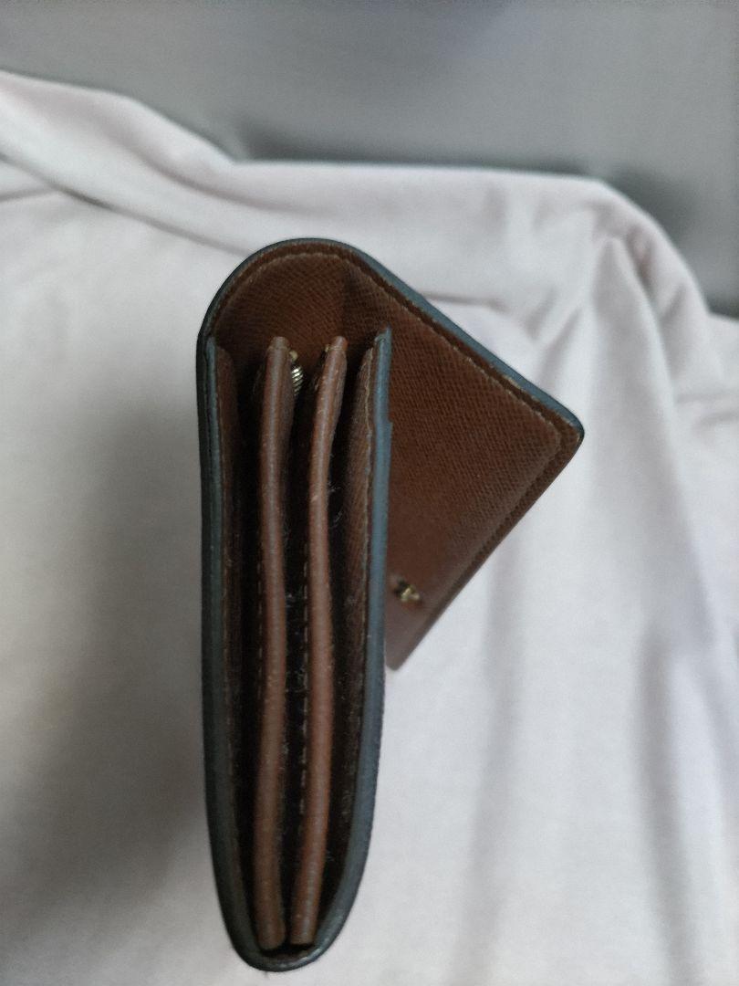 齋*子様 Louis Vuitton モノグラム　二つ折り財布 ダークブラウン