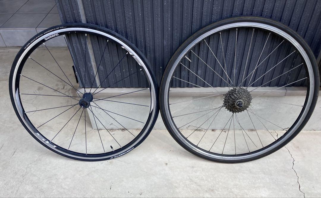 SHIMANO ロードバイクホイール フロントWH-RS010 - メルカリ