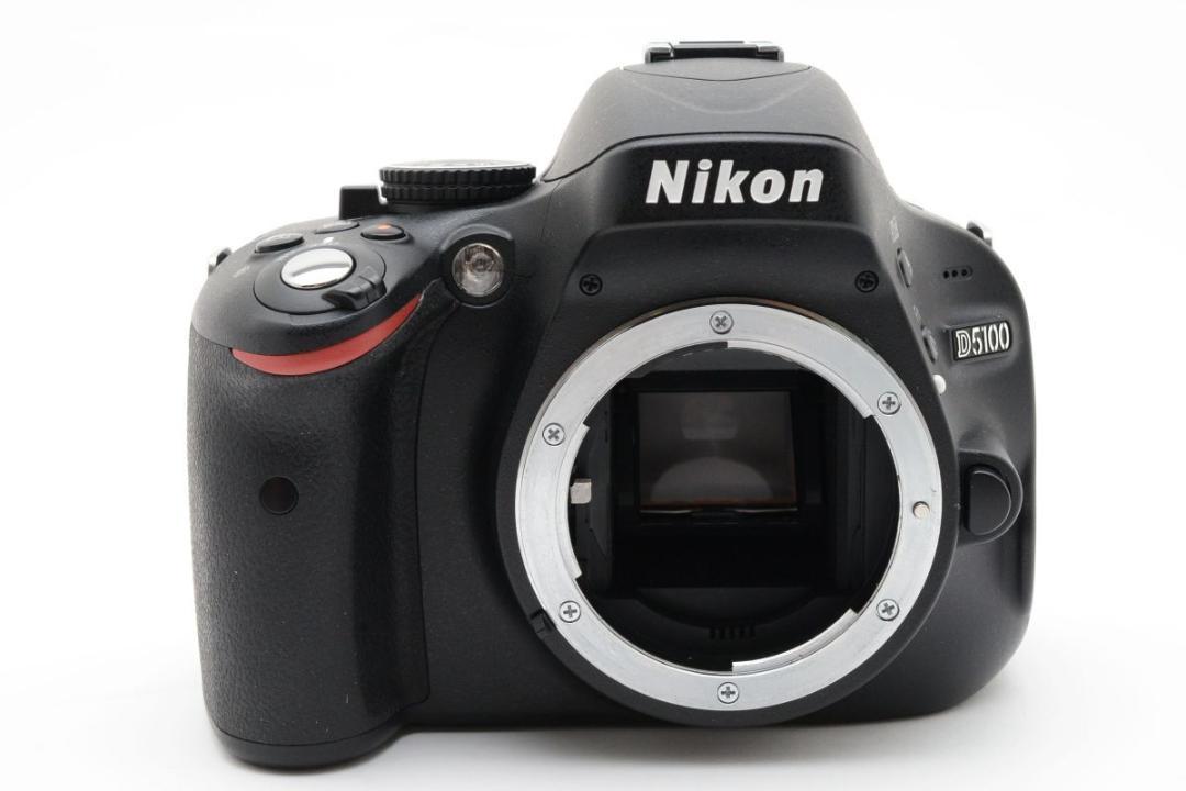 超美品　2680ショット ニコン D5100 ダブルレンズキット 一眼レフカメラ