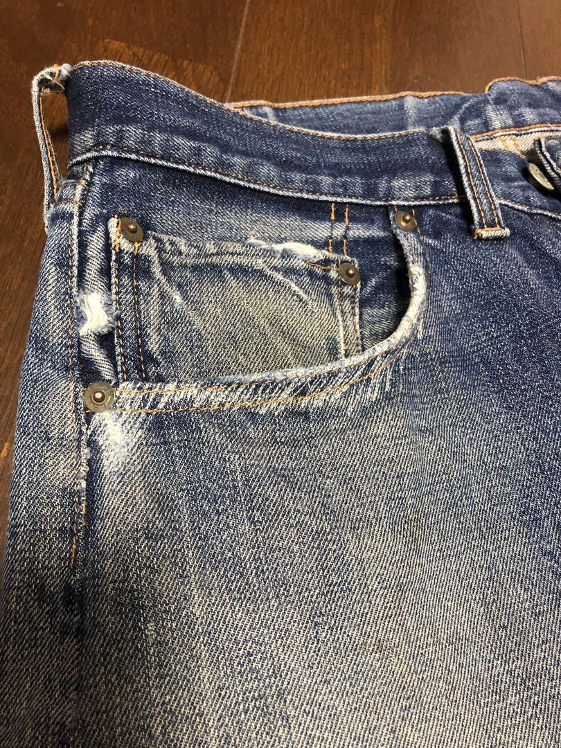 LEVI'S 501 BIG E VINTAGE ボタン裏刻印2 リーバイス