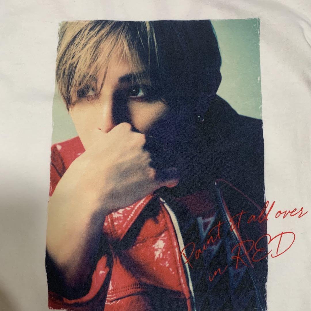 山田涼介サイズのTシャツ 新品　Ryosuke Yamada RED 2025