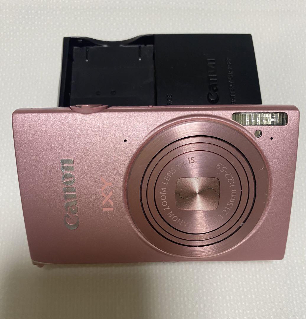 【作例あり】Canon IXY 420F ピンク　デジタルカメラ SDカード付き