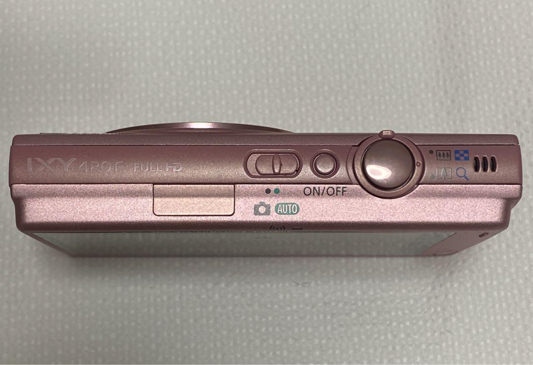 【作例あり】Canon IXY 420F ピンク　デジタルカメラ SDカード付き