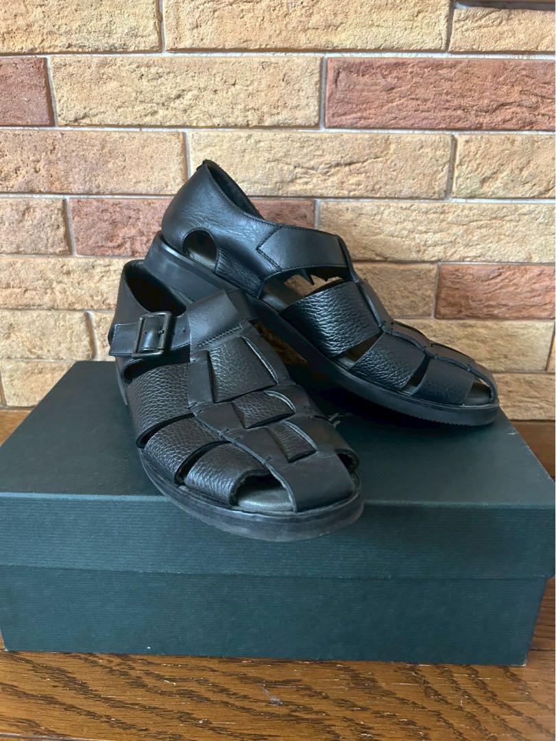 み*可様 Paraboot PACIFIC ブラックサンダル 41