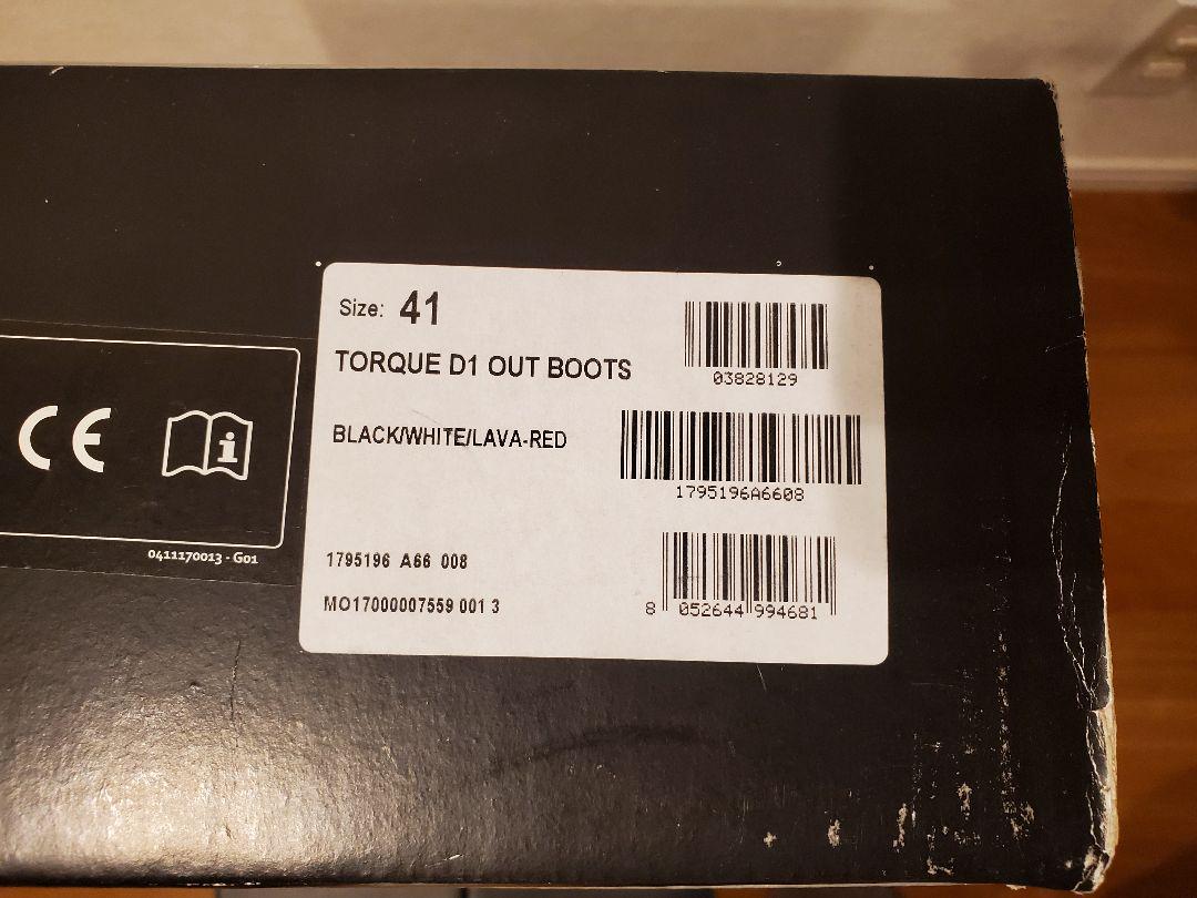 新品未使用 ダイネーゼ TORQUE D1 OUT BOOT  ブーツ