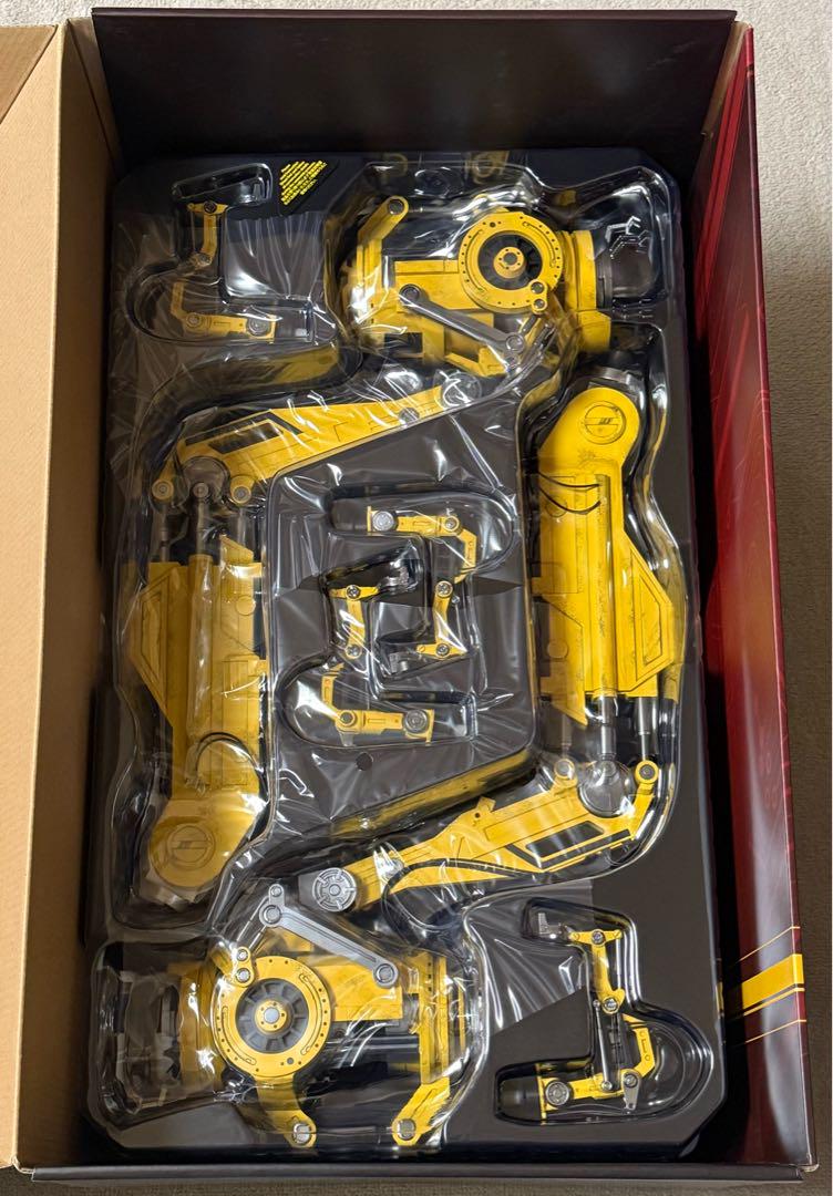 【未使用】ホットトイズ 1/4 アイアンマン マーク４パワードスーツ装着機付き