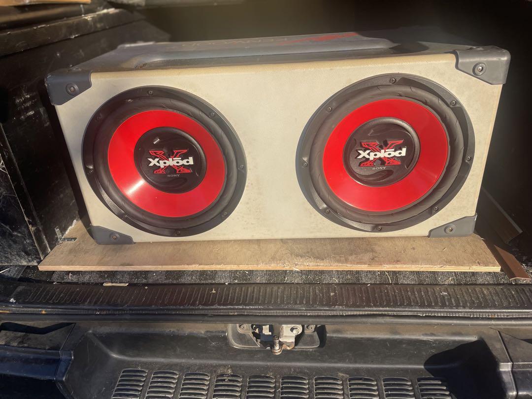KENWOOD Xplod ウーファー 2台セット - カーオーディオお 得 な