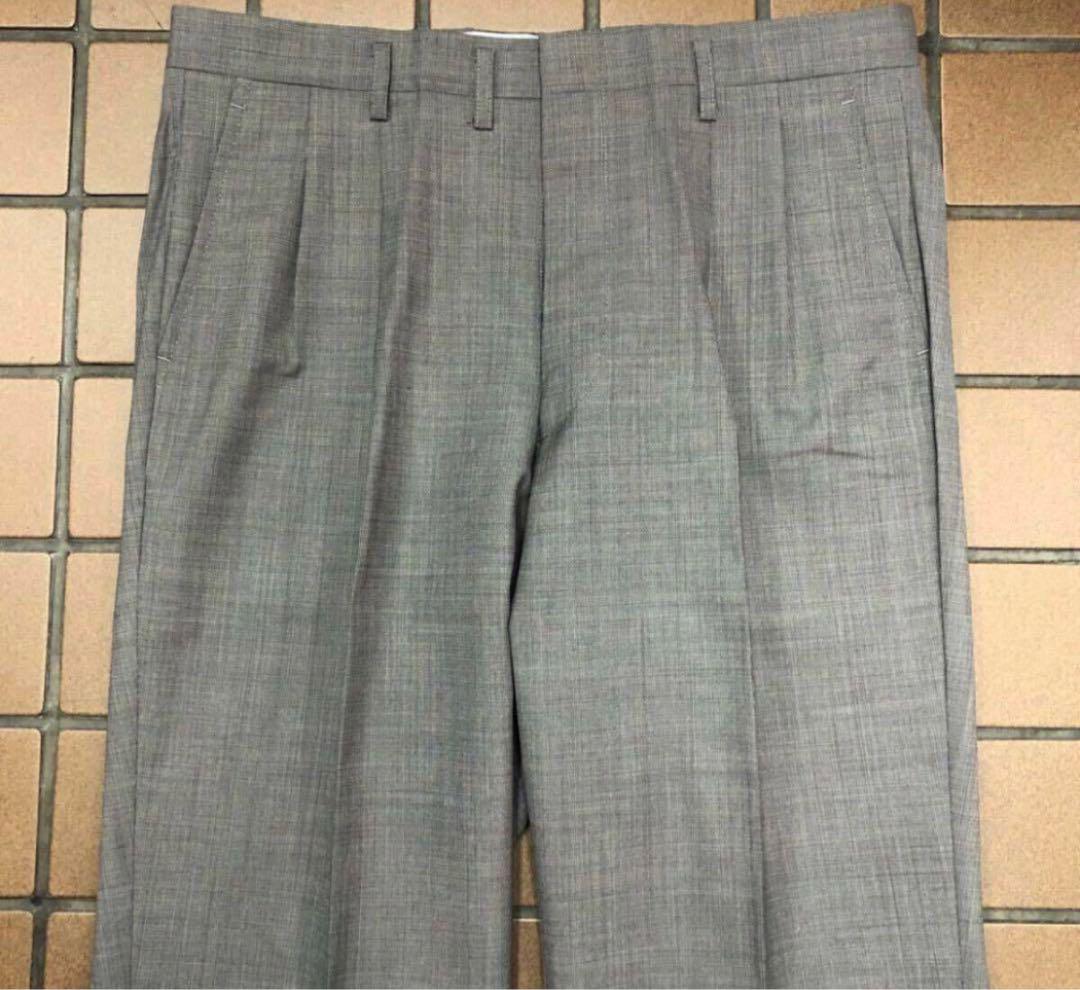 新品 BE5 M メンズスーツ グレー系 シングルスーツ セットアップ