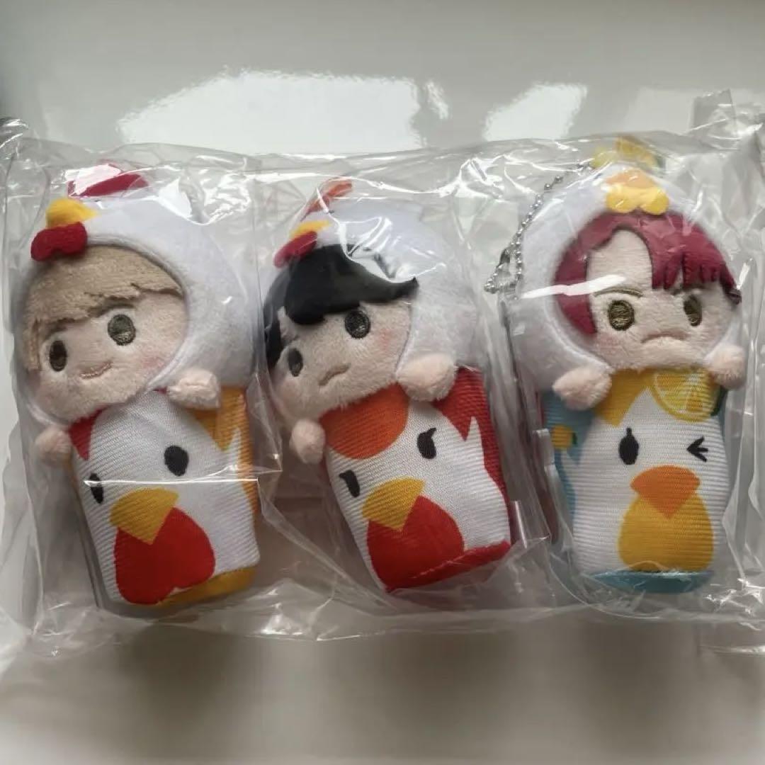ミセスグリーンアップル　なりきり！からあげクン　3人セット　キーホルダー