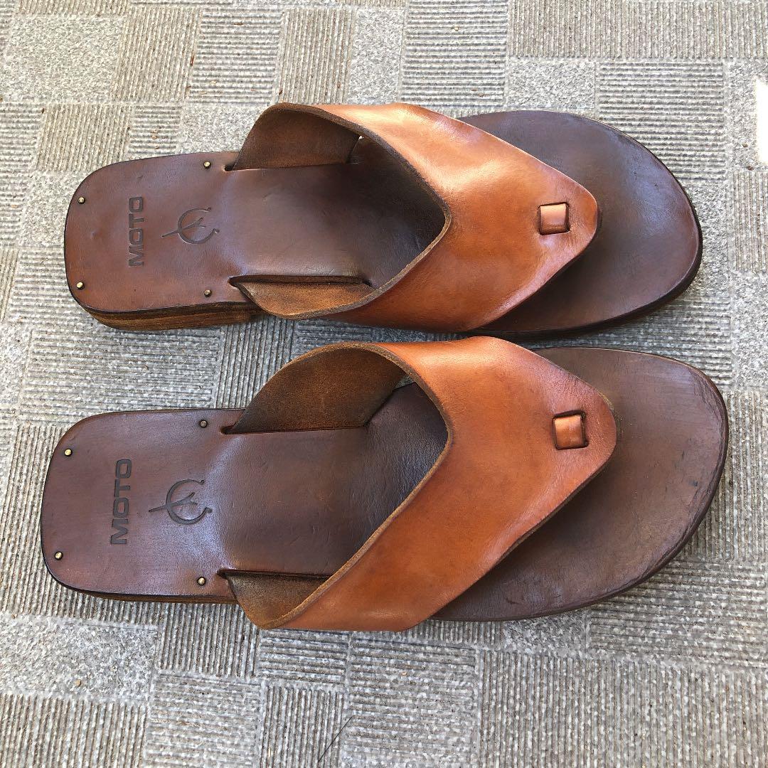 ニコル様専用 MOTO レザー トングサンダル bckediri.beacukai.go.id