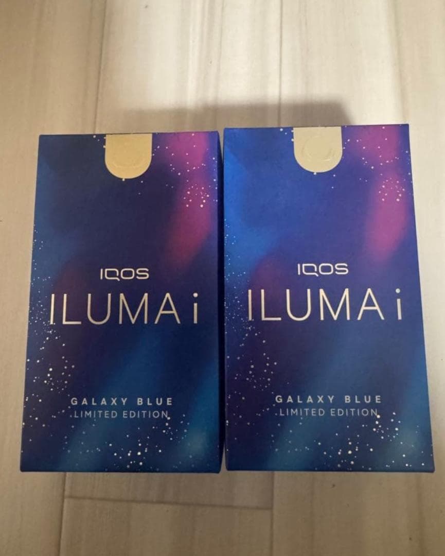 2個セット　新品未開封　限定　IQOS ILUMA i Galaxy Blue