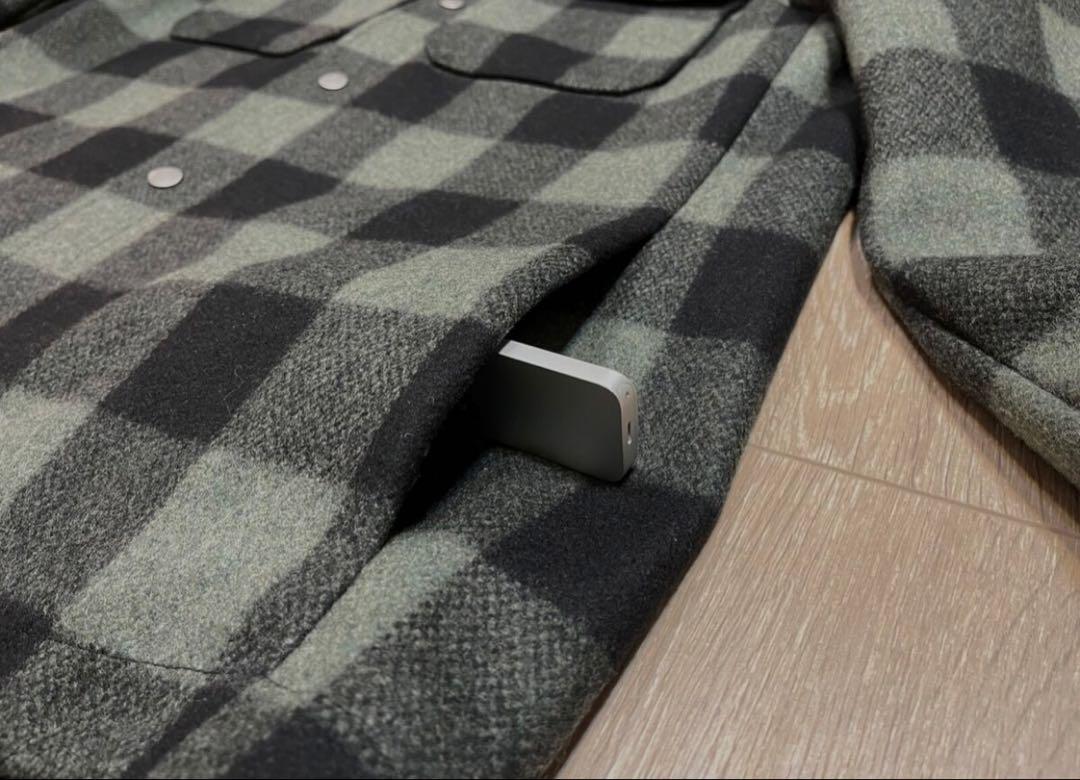 A.P.C. バッファローチェックブルゾン