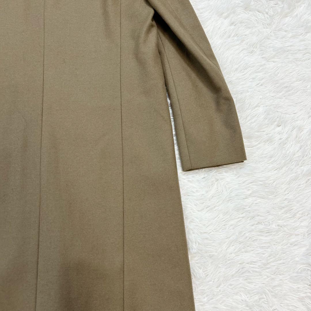 極美品 HYKE ロング チェスターコート サイズ3
