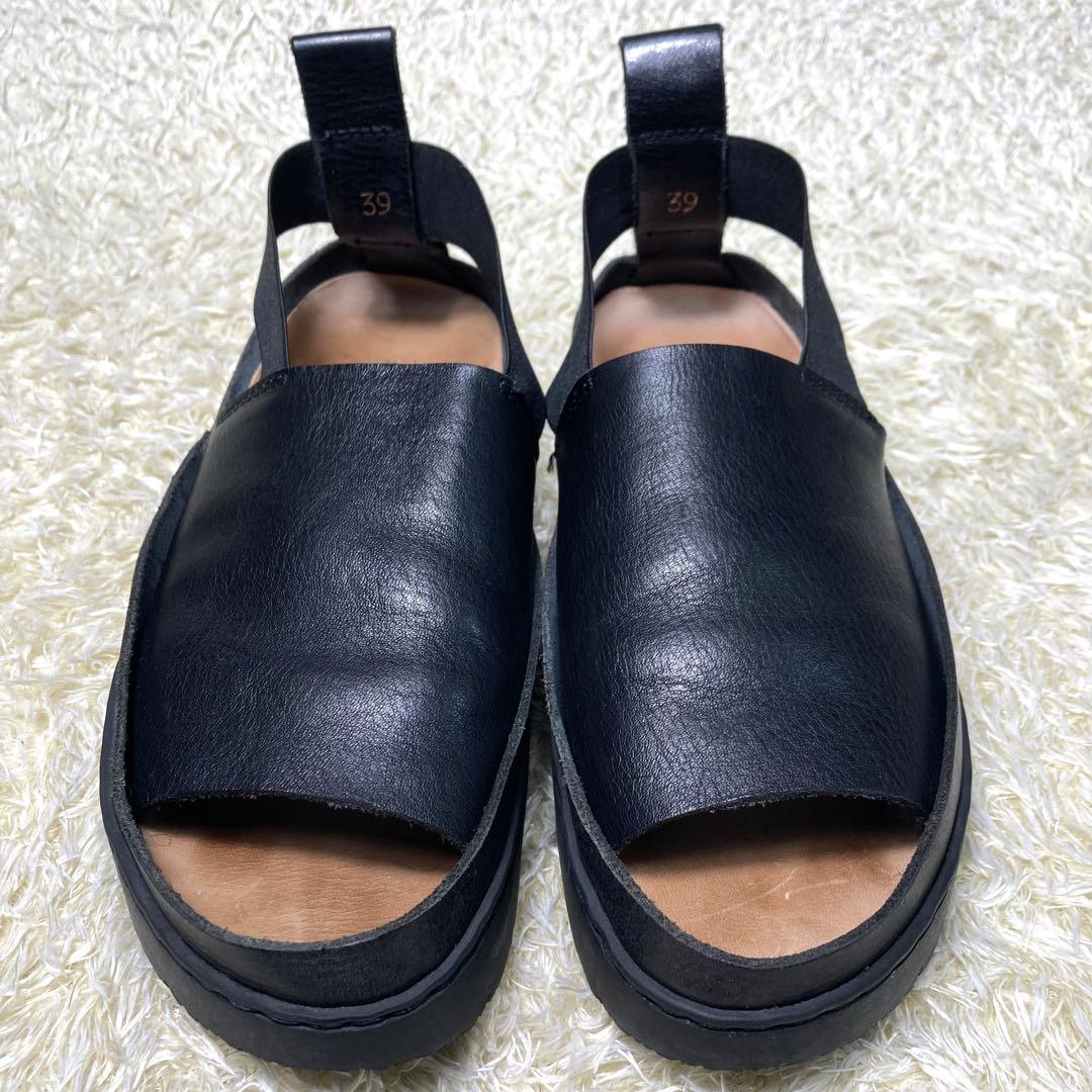美品』trippen トリッペン サンダル バックストラップ レザー