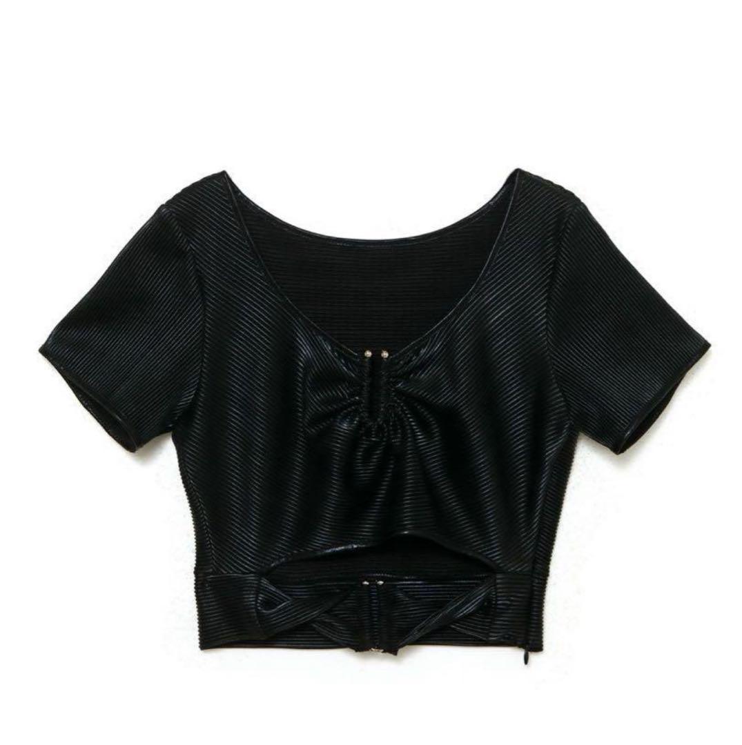 トップス Melt the lady twist cropped tops melt the lady /twist cropped tops - メルカリ