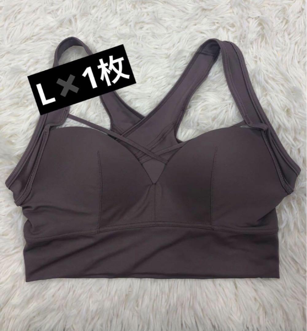☆AGARISM×GYDA スタイリング ブラ Lサイズ 新品 ブラウン 1枚