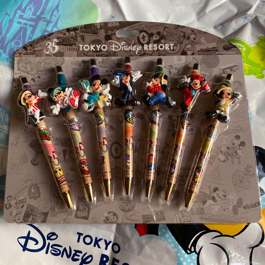 東京ディズニーランド35周年デザイン ボールペンセット メルカリ 東京ディズニーランド35周年デザイン ボールペンセット メルカリ