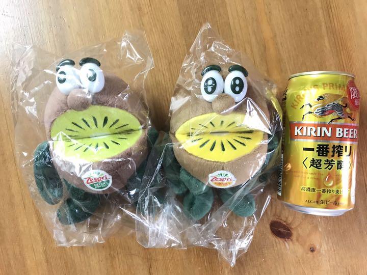 ☆ゼスプリ キウイブラザーズぬいぐるみ☆小サイズ