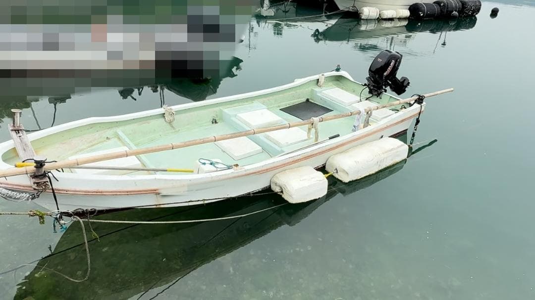 広ボートFR-51 プレジャーボート16フィート 29年製造20馬力船外機傷や汚れあり