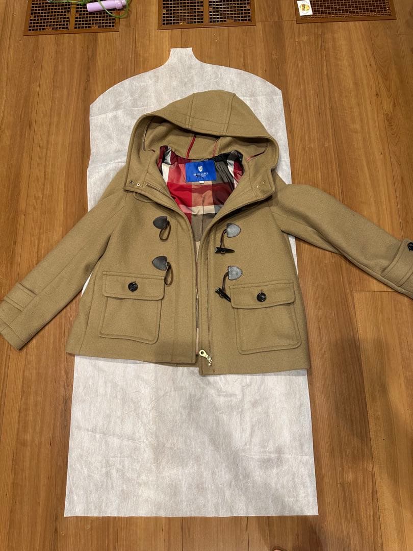 ブルーレベルクレストブリッジダッフルコート