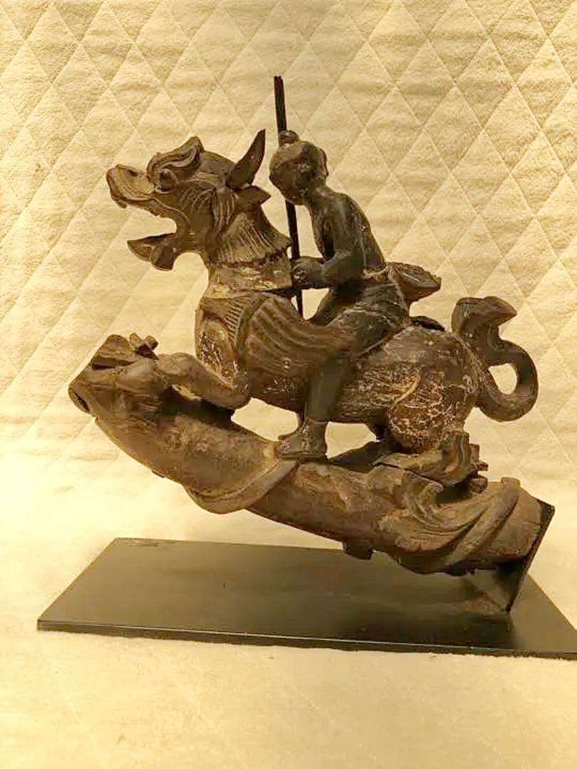 祝開店!大放出セール開催中 インドネシア木製戦士像 再値引きしました