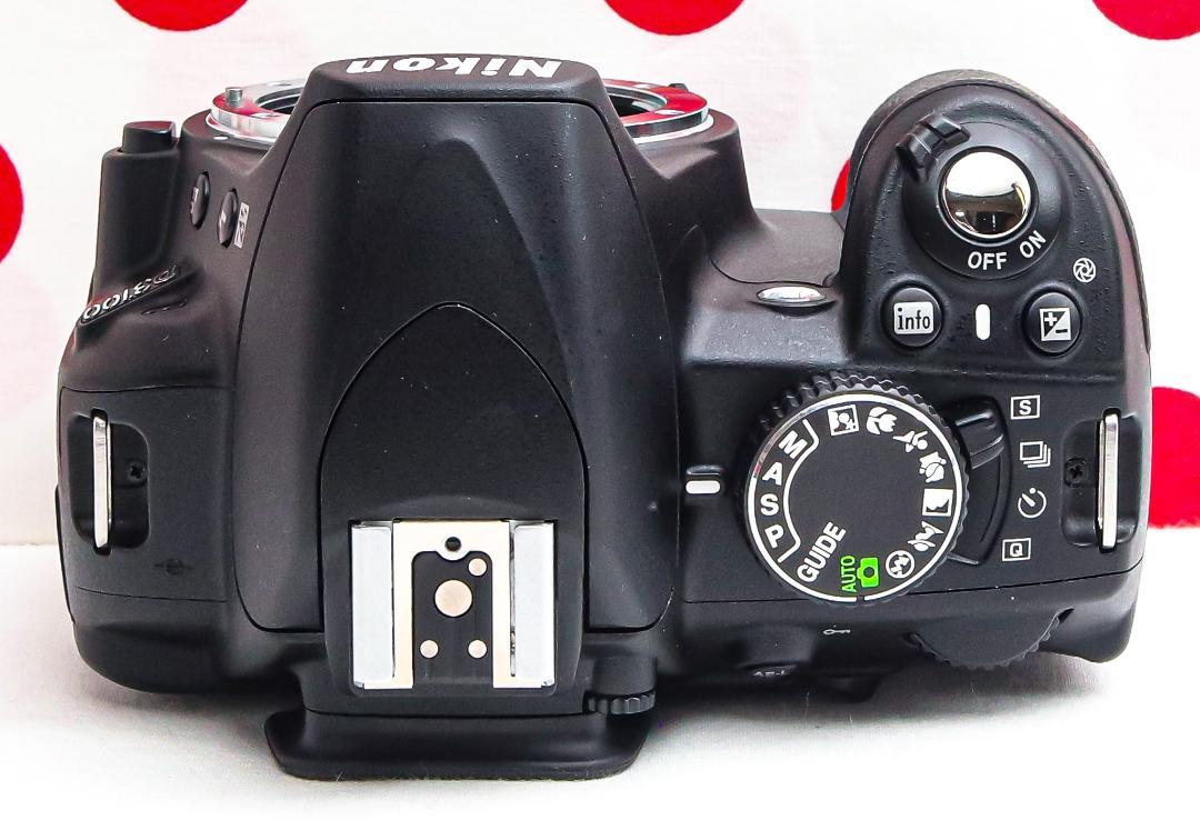 ニコン Nikon D3100❤スマホに転送❤人気機種❤小型軽量一眼レフ❤
