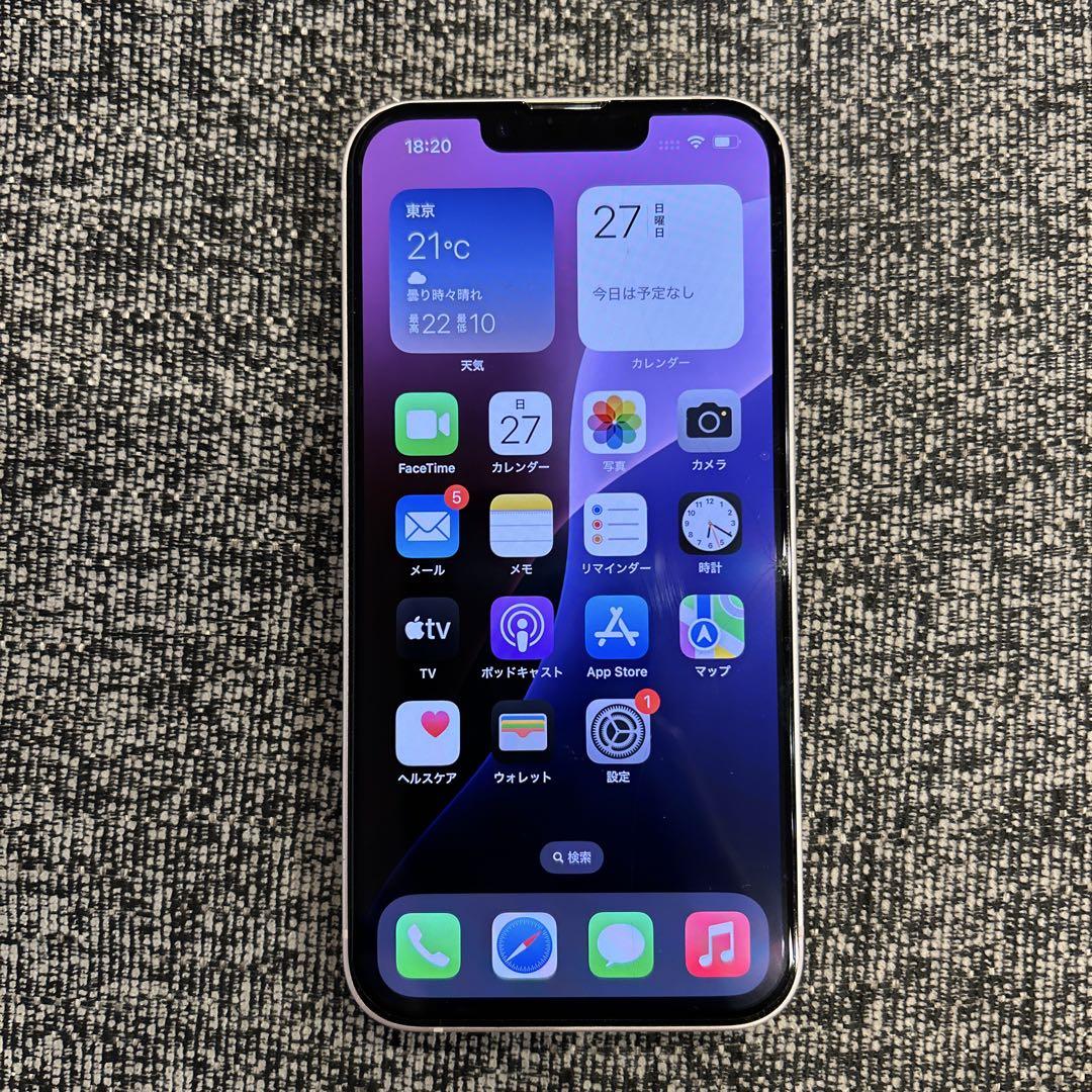 Apple iPhone 13 本体 ピンク