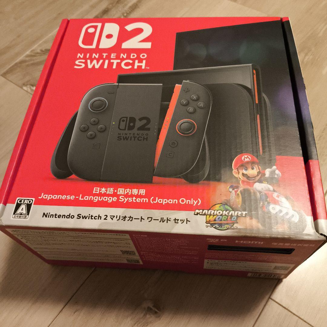 Nintendo Switch2 マリカセット+ microSD＋プロコン 代引き不可 新品 Nintendo Switch 2マリオカート ワールド