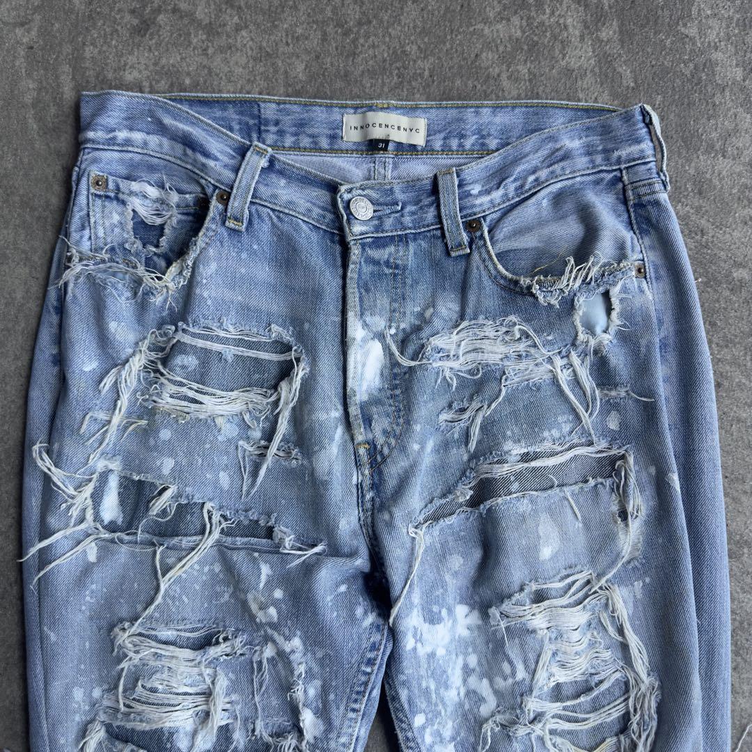 【Innocence NYC】DESTROY DENIM PANTS 31