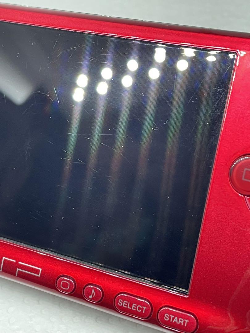 SONY PSP-3000 本体  ラディアントレッド　ややワケあり