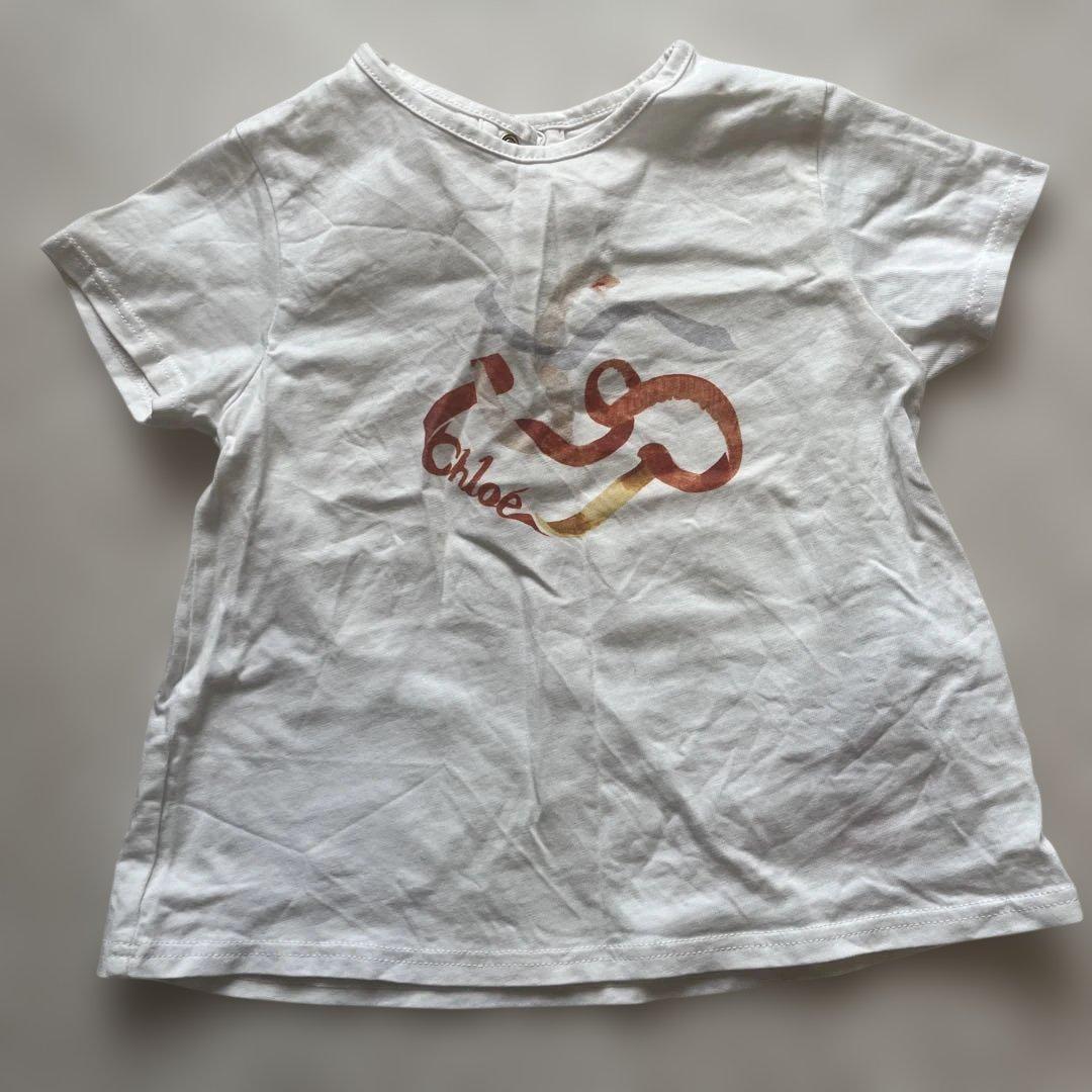 Chloé ホワイト Tシャツ