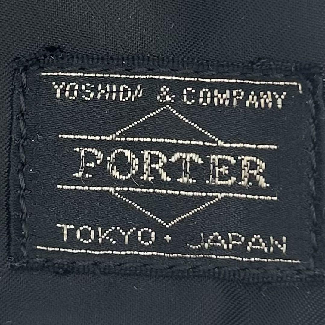 【美品】 PORTER ポーター タンカー ショルダーバッグ ブラック