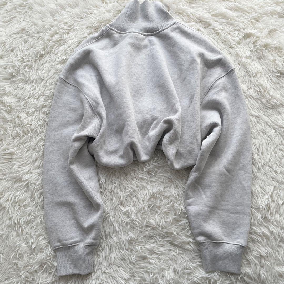 Alexander wang アレキサンダーワン ネック クロップド スウェット