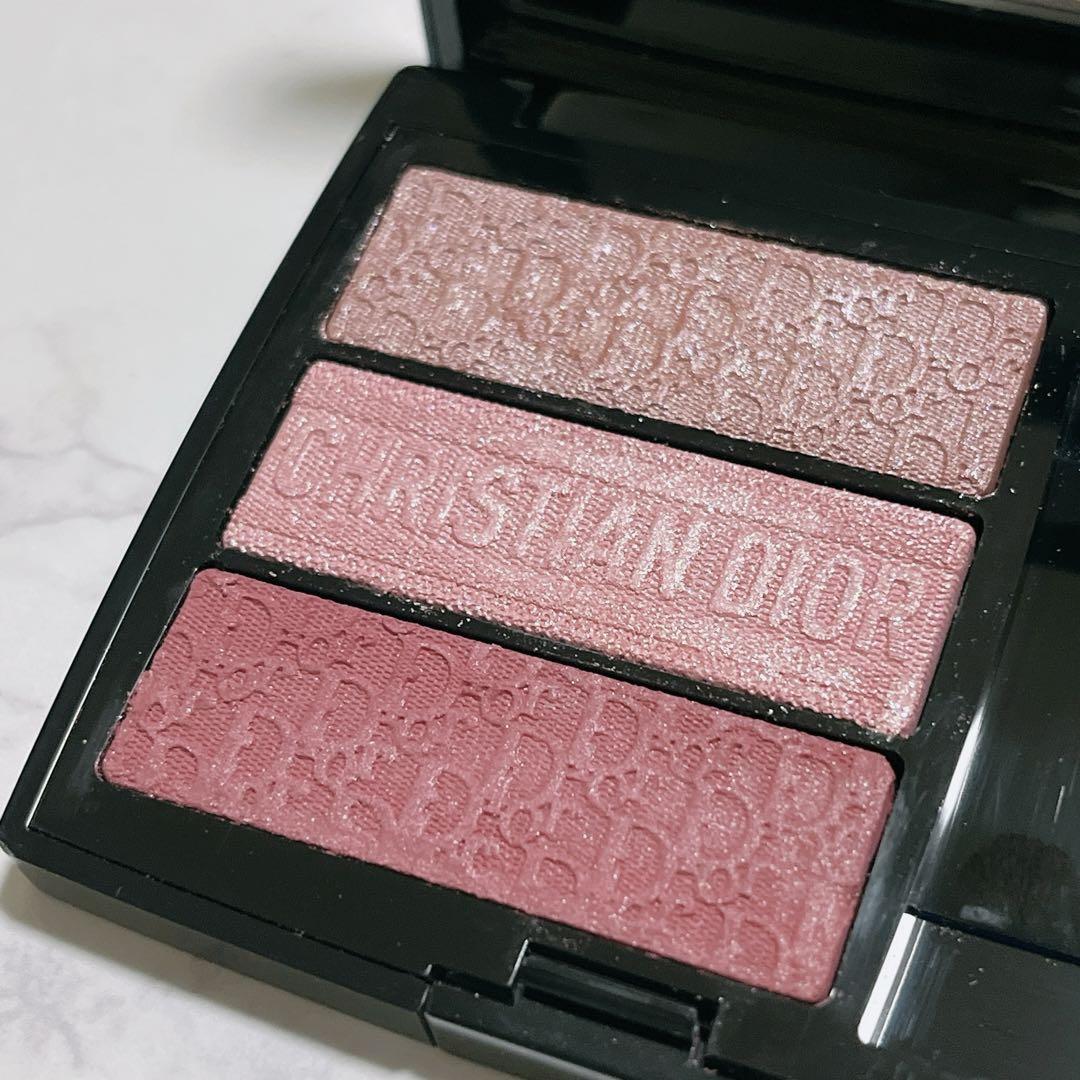 【新品未使用】Dior トリオブリックパレット　853 ローズキャンバス ディオール / トリオ ブリック パレット(旧) 853 ローズ