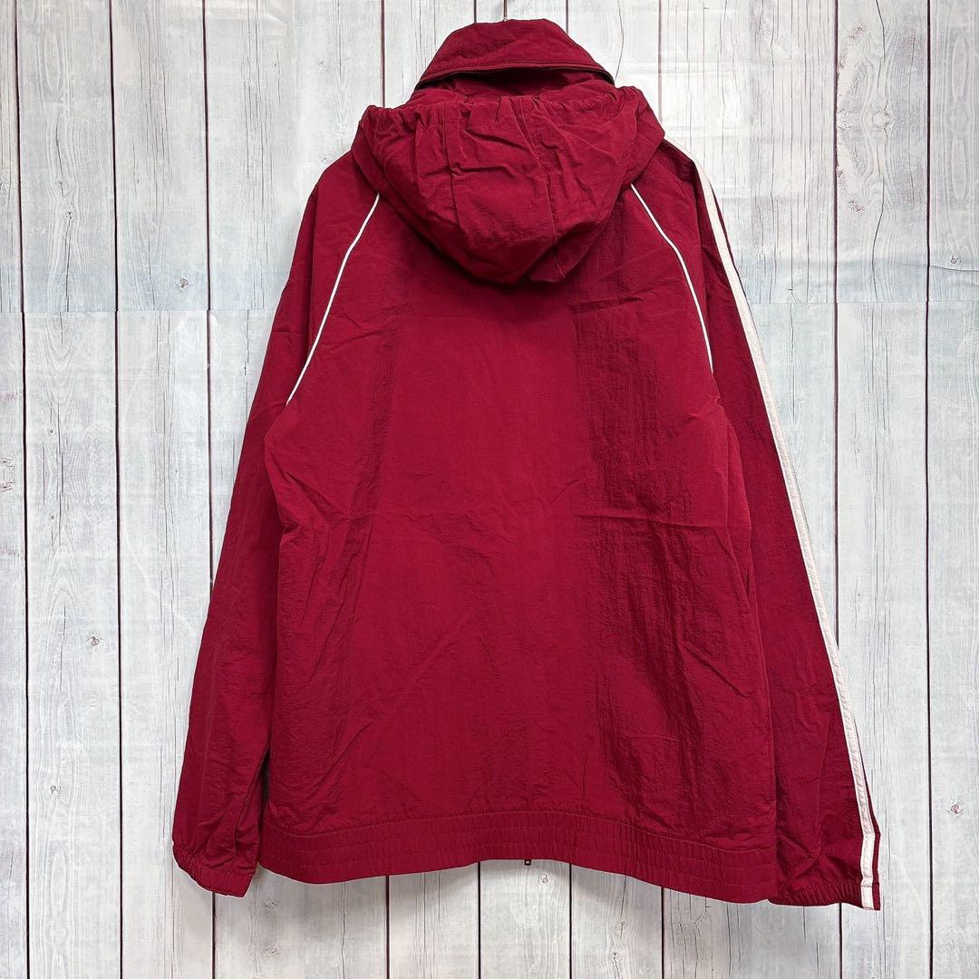 超人気新品 WINDBREAKER ナイロンジャケット adidas M メルカリ - 赤 えんじ色 ジャケット・アウター