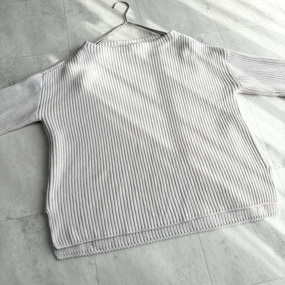 MAX MARA ボトルネック プルオーバーニット コットン
