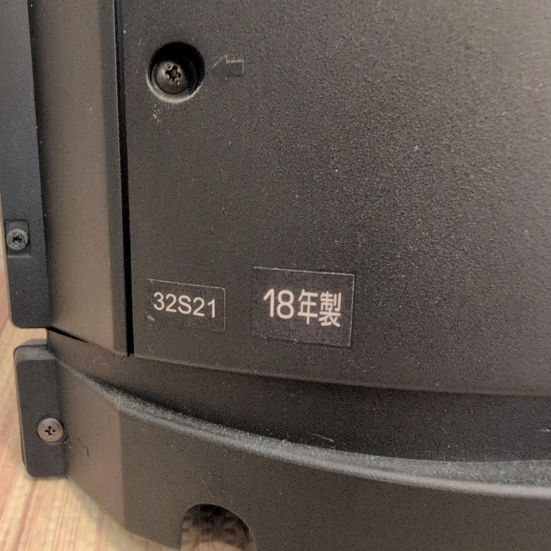東芝　REGZA 32S21 32インチ　壁掛け金具付属 01