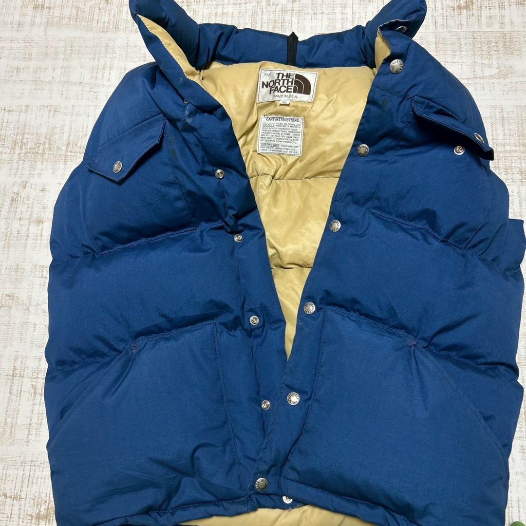 【USA製】THE NORTH FACE ダウンベスト XL ヴィンテージ