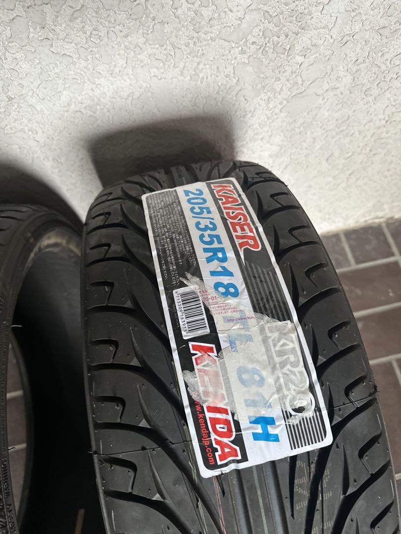最安値　新品　ケンダカイザー KR20 205/35R18
