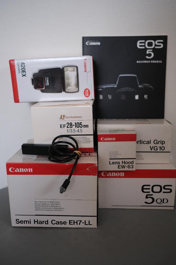CANON EOS5 QD フイルム一眼レフカメラ　他