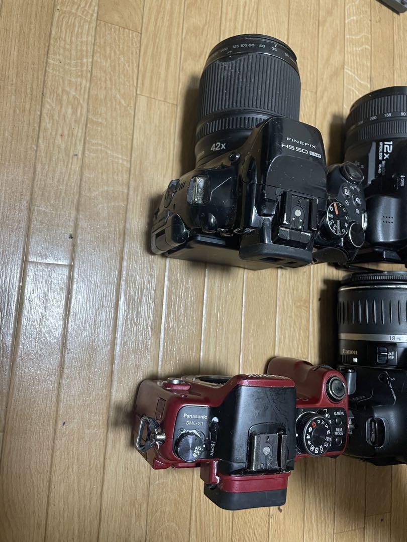カメラ　一眼　富士フィルム　Canon Panasonic