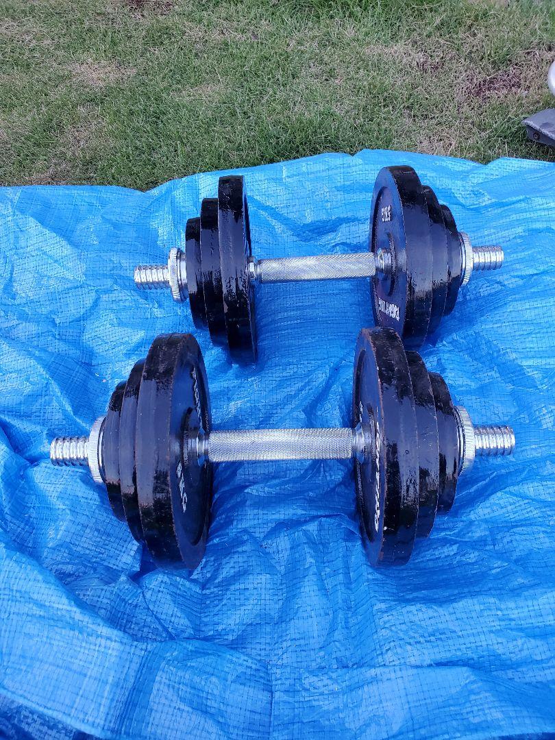 ダンベル 20kg ２個セット ファイティングロード 28mm