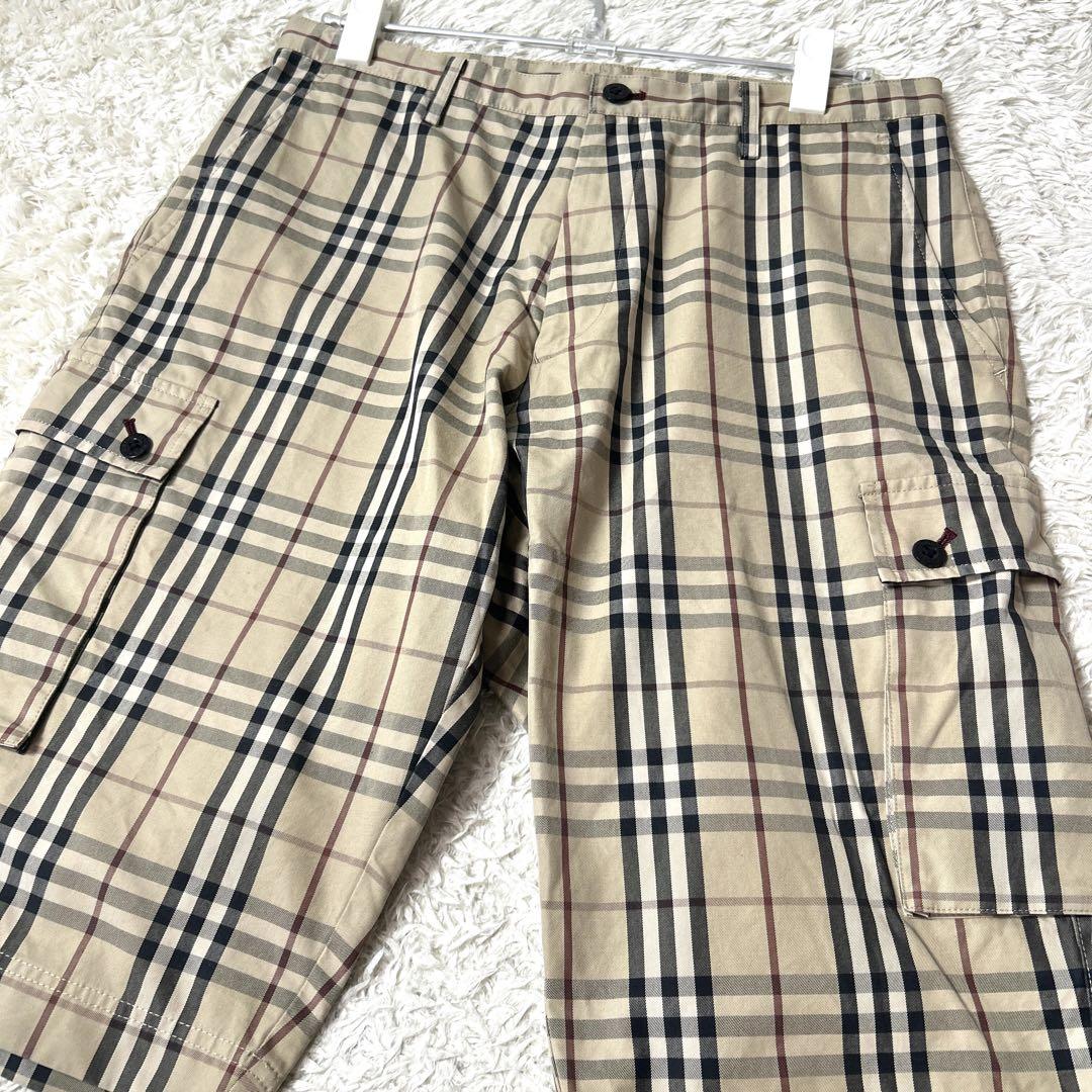 美品 BURBERRY BLACKLABEL 三陽商会 正規品 デニム ショーツ