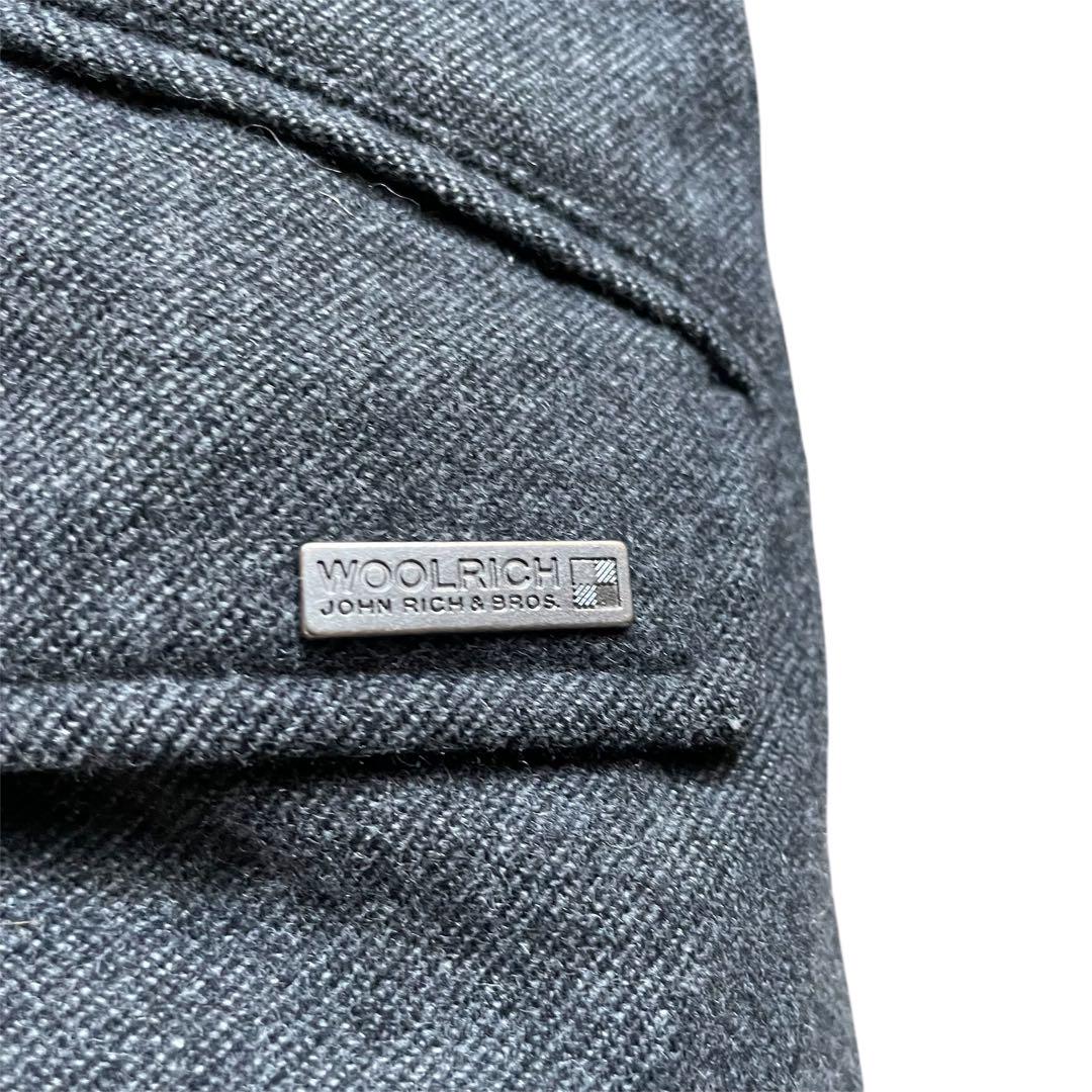 ☆希少☆WOOLRICH ダウン 2way リアルファー グレー S ☆希少☆WOOLRICH ダウン 2way リアルファー グレー SΩ
