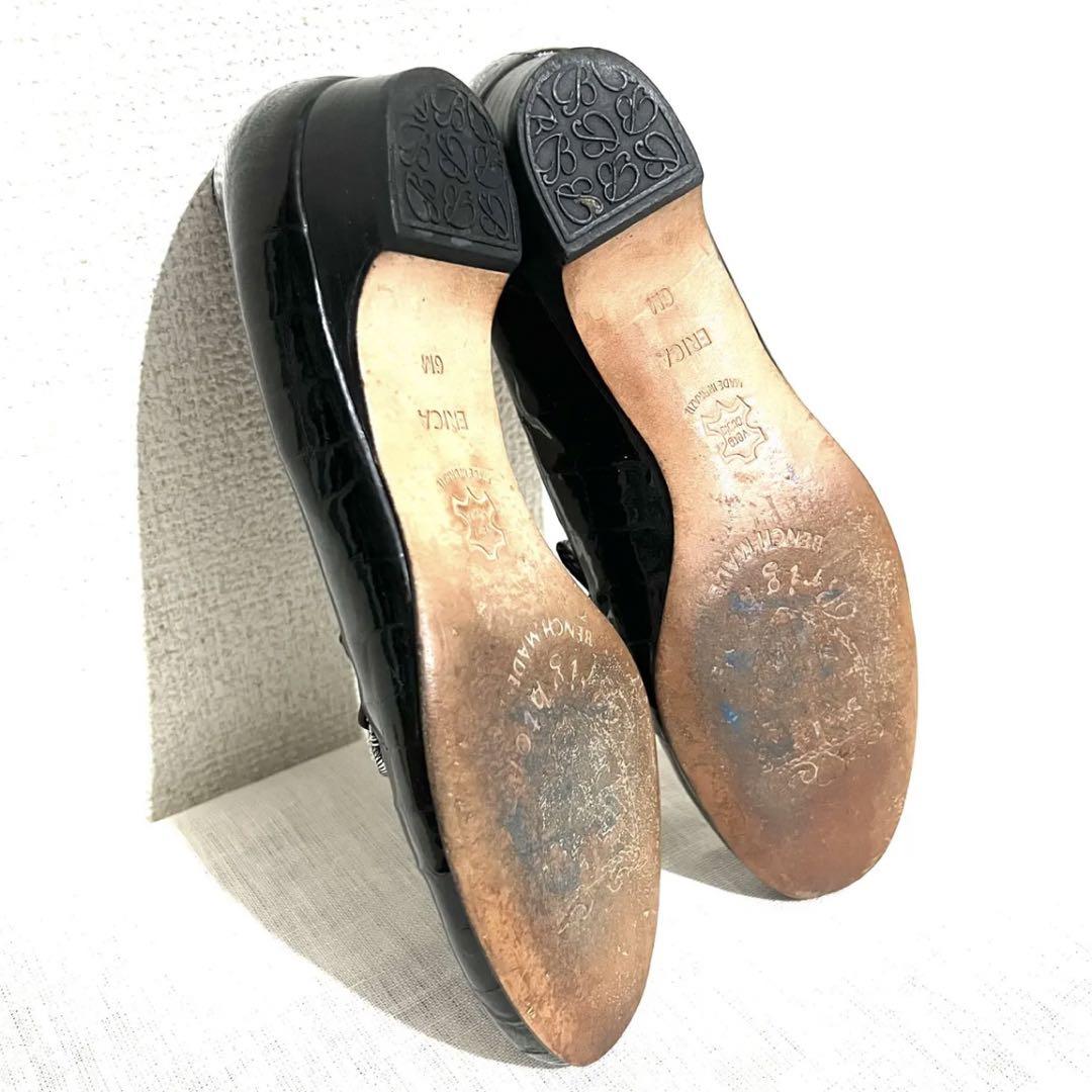 【NEW限定品】 牛革 本革 / ビットローファー スリッポン レディース ブラック 靴